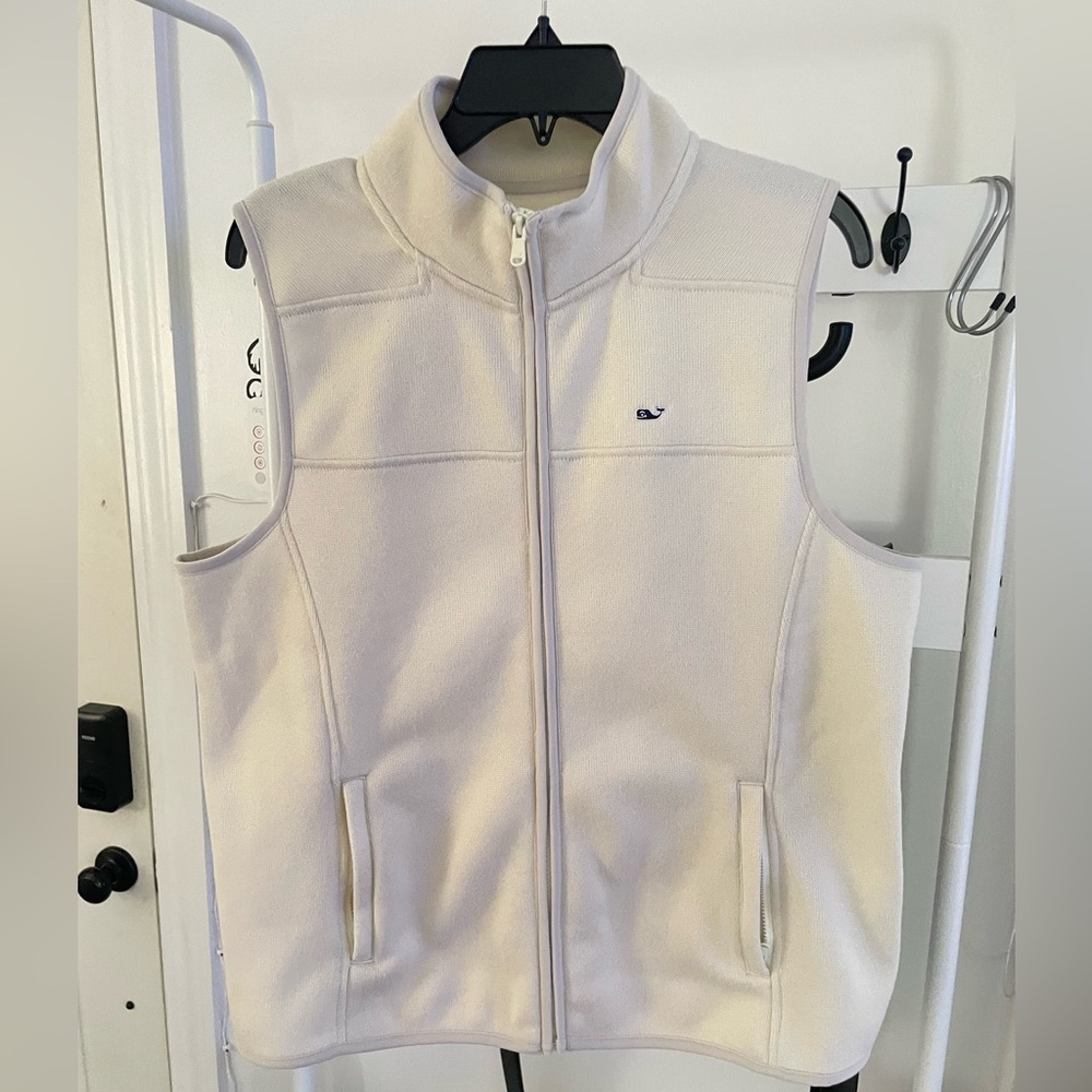 Vineyard Vines Women Extra Large Vest white L